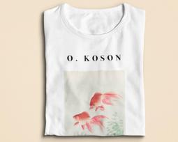 Two Veil Goldfish T-Shirt: Ohara Koson Japan Art 4XL
