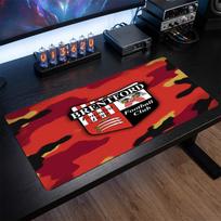 Brentford Football Print Large Mouse Pad, Anti-Slip Extended Gaming Desk Mat for Office Home 30cmx60cm（11.8x23.6inch）