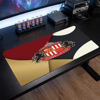 Sunderland Football Print Large Mouse Pad, Anti-Slip Extended Gaming Desk Mat for Office Home 30cmx60cm（11.8x23.6inch）