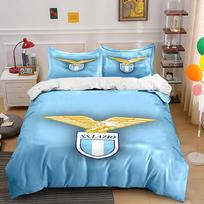 S.S. Lazio Logo Bedding Set  Bedding Duvet Cover Set Duvet Cover Pillowcases (1 * Duvet Cover 2 * Pillowcases, without duvet insert) 135x200cm