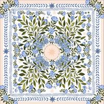 New Material Waterproof Flower White Lotus Mahjong Mat, Travel Mahjong Mat Portable Mat Mahjong for American Mahjong