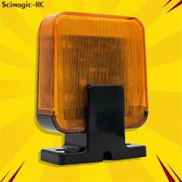 Universal 12V-265V Outdoor Electric Gate Security Strobe Warning Light Gate Accessories Security Flash Light Lamp Alarm for Gate kaip parodyta spalva