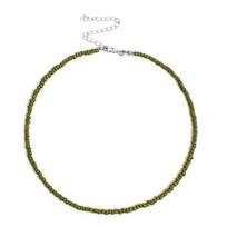Bohemia White Bead Choker Necklace For Women Vintage Chain Neckace Fashion Jewelry Wholesale