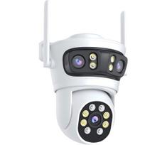 Immax NEO 07823L - išmanioji lauko stebėjimo kamera su trimis 2MP jutikliais, 5V maitinimu ir Wi‑Fi