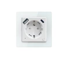 Immax NEO 07553L - Išmanioji rozetė (E tipo) 16A/230V su 1x USB-A ir 1x USB-C (PD 20W)