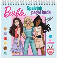 Barbie. Spalvink pagal kodą