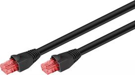Tinklo kabelis GOOBAY 55433 Cat6 U/UTP RJ-45 – 15 m, juodas