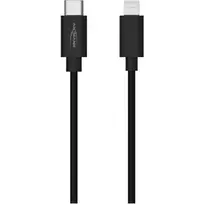 Laidas mobiliajam telefonui Ansmann 1700-0106 Juodas USB C Lightning 0,12 m
