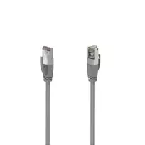 Hama 00200669 tinklo kabelis 3 m Cat5e F/UTP (FTP) pilkas