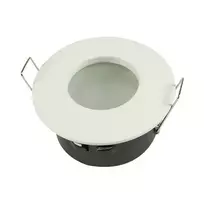 Synergy 21 LED Retrofit GU10 / GX5 - 3 įleidžiamas lubinis rinkinys IP65 baltas