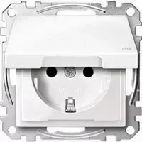 Merten MEG2314-0319 kištukinis lizdas CEE 7/3 16 A 250 V IP44 baltas termoplastikas