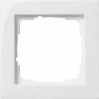 Gira E2 White – dengiamoji plokštelė jungikliui, termoplastikas, bevaržtė, 80,8×80,8×9,3 mm