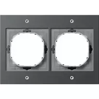 GIRA TX_44 sieninė plokštė antracitinė, termoplastikas, 110×157 mm, įprastinis dizainas