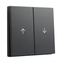 GIRA System 55 Wippe 2f Pfeil antracito svirtelės dangtelis (329428)