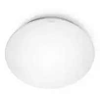 Steinel RS 16 L lubinis šviestuvas su judesio davikliu, E27, 100 W, baltas, apvalus, Ø 27,5 cm