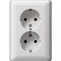 Gira 078003 Baltas
