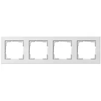 Gira E2 White – dengiamoji plokštelė, besraigtė, termoplastikas, 80,8×294,7×9,3 mm