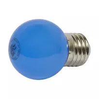 Synergy 21 LED Retrofit E27 lašo formos lemputė G45 mėlyna 1 W girliandai