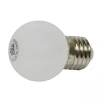 Synergy 21 LED Retrofit E27 lašo formos lemputė G45 šilta balta 1 W girliandoms