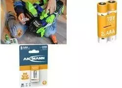 Ansmann ANS 1311-0029 - maxE NiMH baterija AAA Micro 800 mAh 2 vnt. pakuotė
