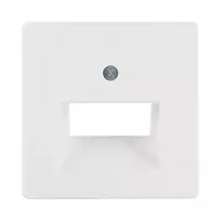 Sieninė plokštė / jungiklio dangtelis Berker 14096089 — Baltas plastikas, pakuotė po 10 vnt.