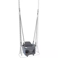 Toddler Swing Attachment HUDORA 72103 – pilka saugos sėdynė sūpynėms