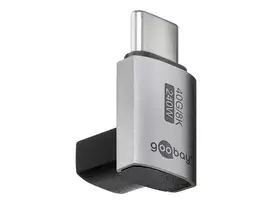 Goobay USB-C adapter vertikalus 90° pasuktas USB4 – kištukas> (74444)