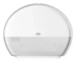 Popierinių rankšluosčių dozatorius Tork Mini Jumbo Roll 132×345×275 mm, baltas