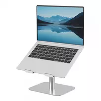 Fellowes Alumia stovas nešiojamam kompiuteriui, iki 15 colių, 5 kg, sidabrinis