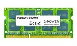 2-Power 2PCM-CT8G3S1339MCEU atminties modulis 8GB 1 x 8GB DDR3 204 kontaktų SO-DIMM