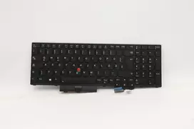 Lenovo 5N20Z74833 klaviatūra, vokiška, nešiojamam kompiuteriui ThinkPad P15 Gen 1