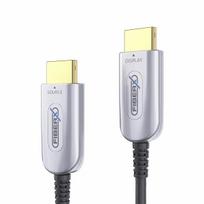 PureLink FX-I350 30m HDMI hibridinis laidas (HDMI A tipas, juodas/sidabrinis)
