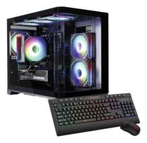 Stacionarus kompiuteris Hyrican PCK07804 – AMD Ryzen 7 5700X, 16GB DDR4, 1 TB SSD, NVIDIA GeForce RTX 5070, Windows 11 Home, 750 W, juodas