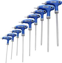 9 dalių TORX raktų komplektas su rankenomis KD10247