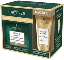 Plaukų priežiūros priemonių rinkinys Rene Furterer Sublime Shea Butter Shampoo and Mask Set, 250 ml
