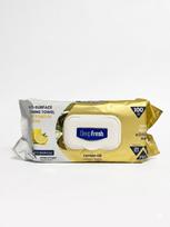 Drėgnos servetėlės Deepfresh Multi-surface Citrus, universalaus naudojimo, 100 vnt.