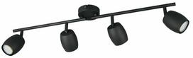 Šviestuvas lubų Reality Nancy R86264032, GU10, 4 x 35 W, juoda sp.