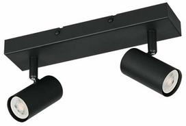 Šviestuvas lubų Reality Taryn R86852032, GU10, 2 x 5 W, juoda sp.