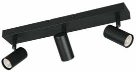 Šviestuvas lubų Reality Taryn R86853032, GU10, 3 x 5 W, juoda sp.