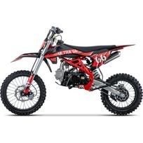 Motociklas ULTRA 66 125cc, raudonas