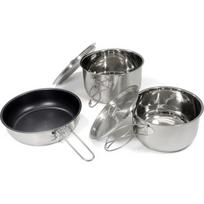 Origin Outdoors nerūdijančio plieno virimo indų komplektas „Non-Stick“