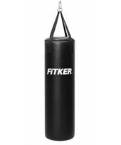 Bokso maišas JUNIOR, PVC, juodas - 85x32cm - Diržai