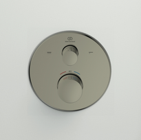 Potinkinis termostatinis dušo / vonios maišytuvas Ideal Standard A8584GN, sidabrinė audra