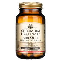 Solgar Chromo pikolinatas 500 mcg - 60 kapsulių