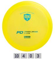 Diskgolfo diskas Distance Driver C-LINE PD Yellow