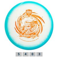 Diskgolfo diskas Midrange Driver C-LINE GLOW HORIZON MD4 Eternal Void 2 Clear/Blue