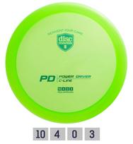 Diskgolfo diskas Distance Driver C-LINE PD Green