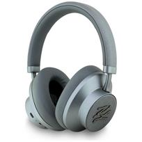 Ausinės Karl Lagerfeld ant ausų Grained Initials Bluetooth ANC grey | KLBHP73PSAKLSG | 3666339420932