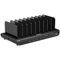 Unitek 10-portowa stacja ładowania USB-C i USB-A 240W P1230CBK01-EU