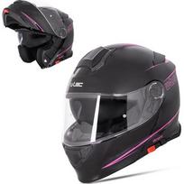 Atverčiamas motociklininko šalmas W-TEC Venero - Rosanero